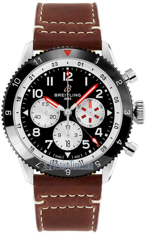 breitling yb04451a1b1x1|Super Avi B04 Chronograph Gmt 46 .